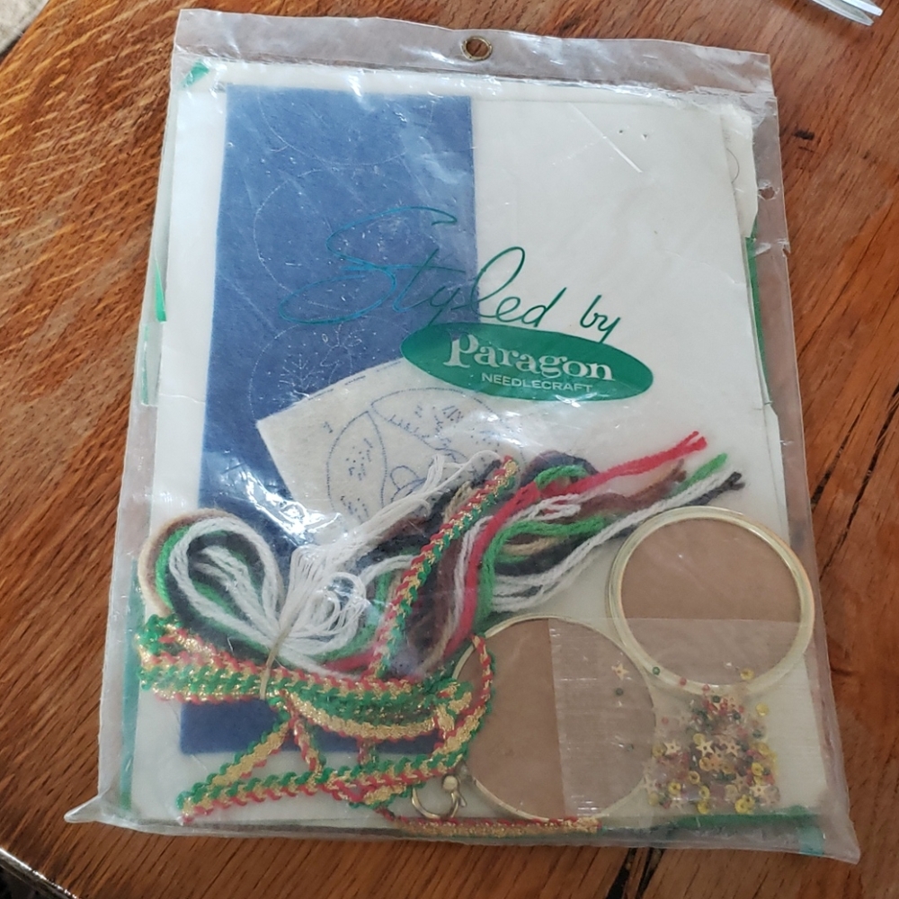 Paragon‎ Needle Craft Snowman Reindeer Ornament Kit - Picture 2 of 12